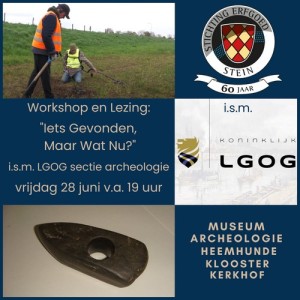 Workshop en Lezing: "Iets Gevonden, Maar Wat Nu?"