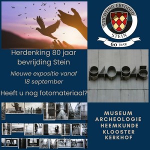 Opening: Expositie Herdenking 80 jaar bevrijding Gemeente Stein