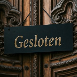 Museum gesloten - i.v.m. optochten