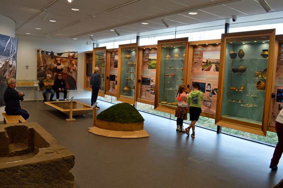 Archeologie ruimte van het museum