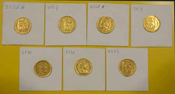 gouden munten ses nul tot nu kop 1223